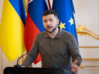 Ukrajinský prezident Volodymyr Zelenskyj
