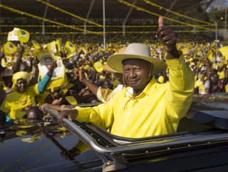 Syn ugandského prezidenta sa