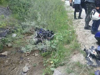 Dopravná nehoda osobného vozidla